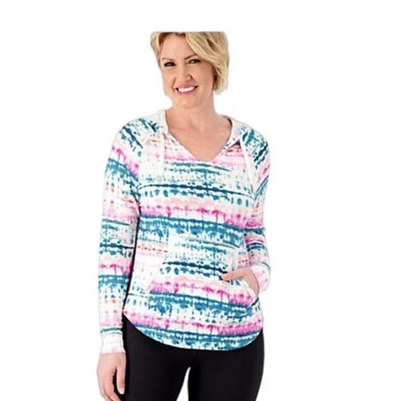 Koolaburra by UGG Light & Airy French Terry Lounge Hoodie Size Large NWOT - Picture 1 of 11